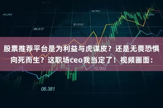 股票推荐平台是为利益与虎谋皮？还是无畏恐惧向死而生？这职场ceo我当定了！视频画面：